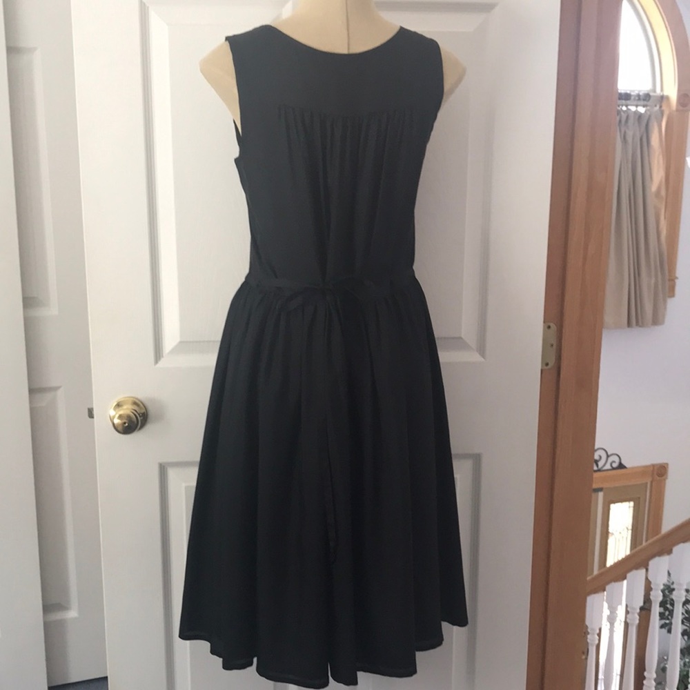 Pure DKNY Black 100% Silk Dress